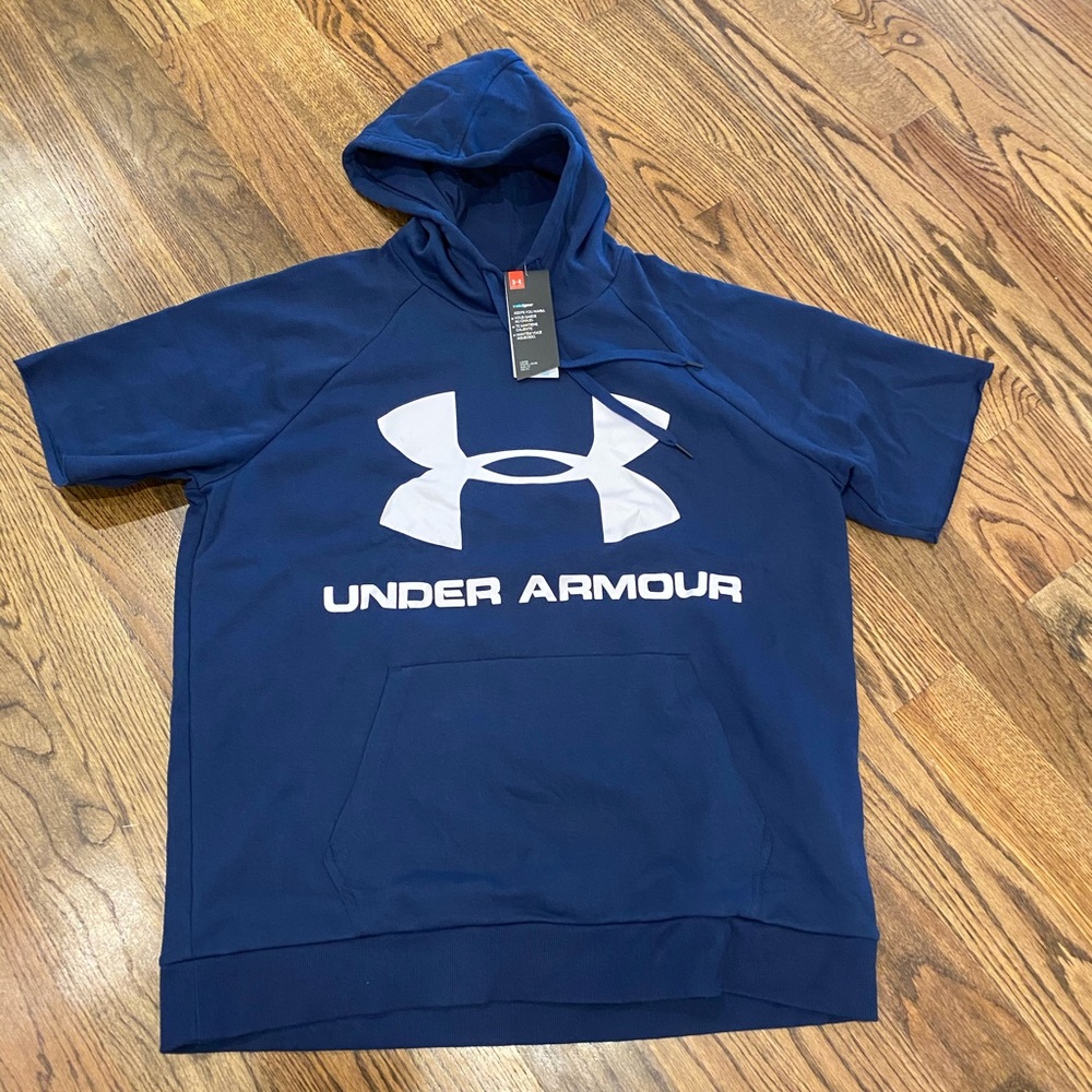 NWT UA Men’s XL Rival Fleece Logo Hoodie
